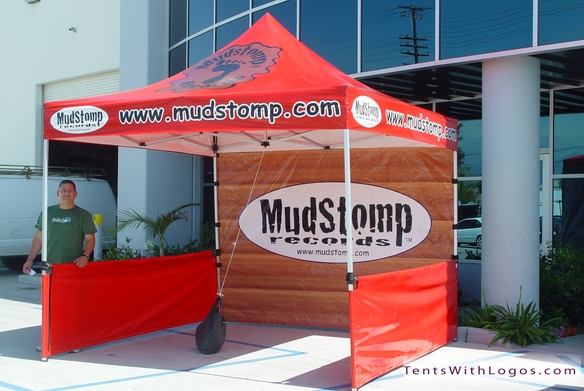 10 x 10 Pop Up Tent - Mudstomp
